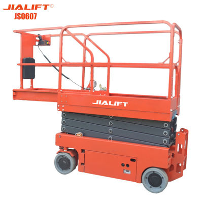 качество  Scissor Self Propelled Work Platform Arial Work Platform 7.8m 230kg Jialift завод
